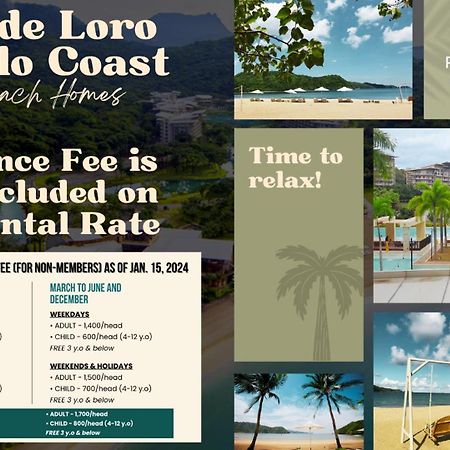 Pico De Loro Hamilo Coast By Beach Homes Nasugbu Zewnętrze zdjęcie